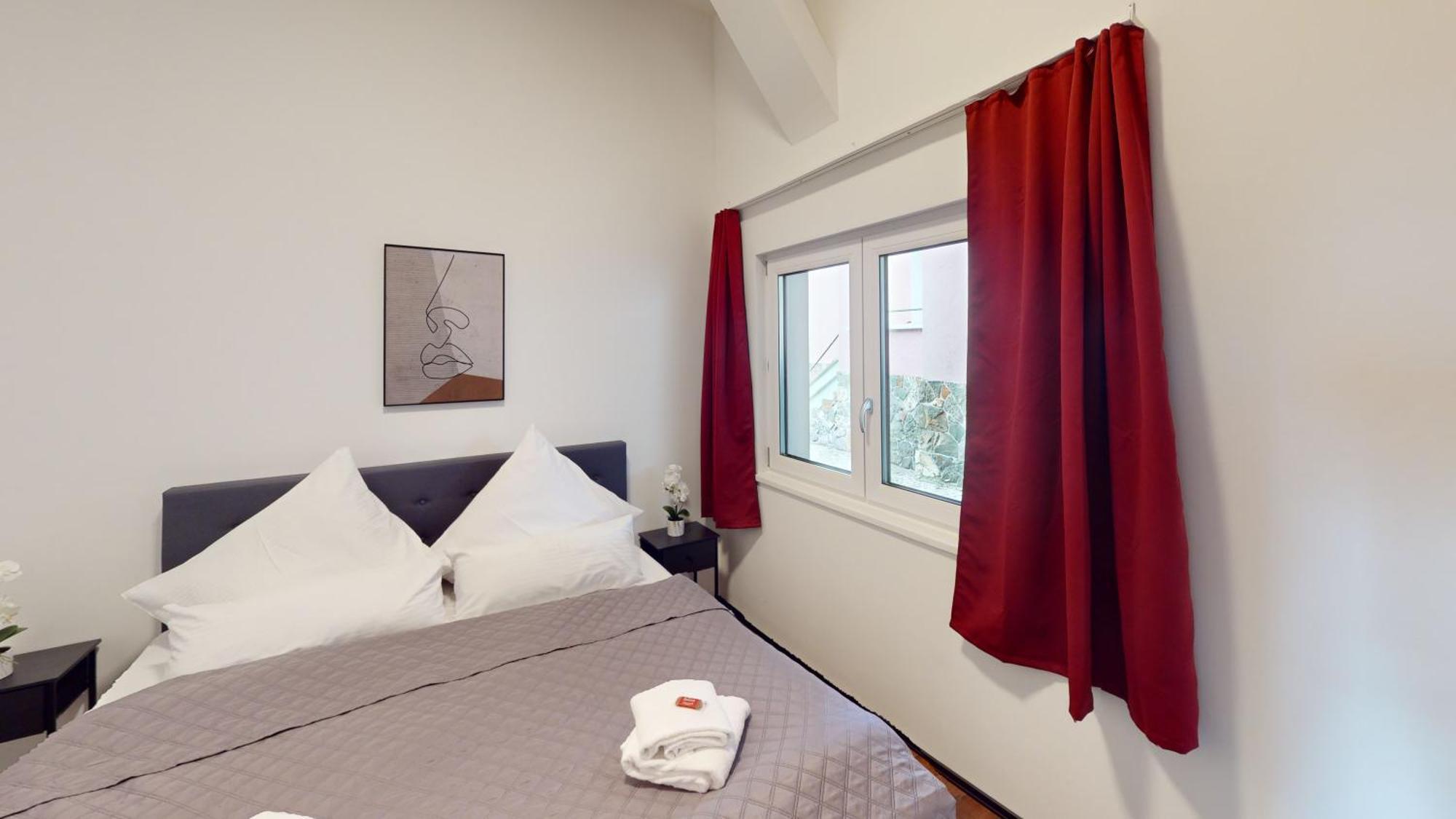 Crown Living Design Loft, Kueche, Bibliothek, Gartensitzplatz Apartment Lustenau